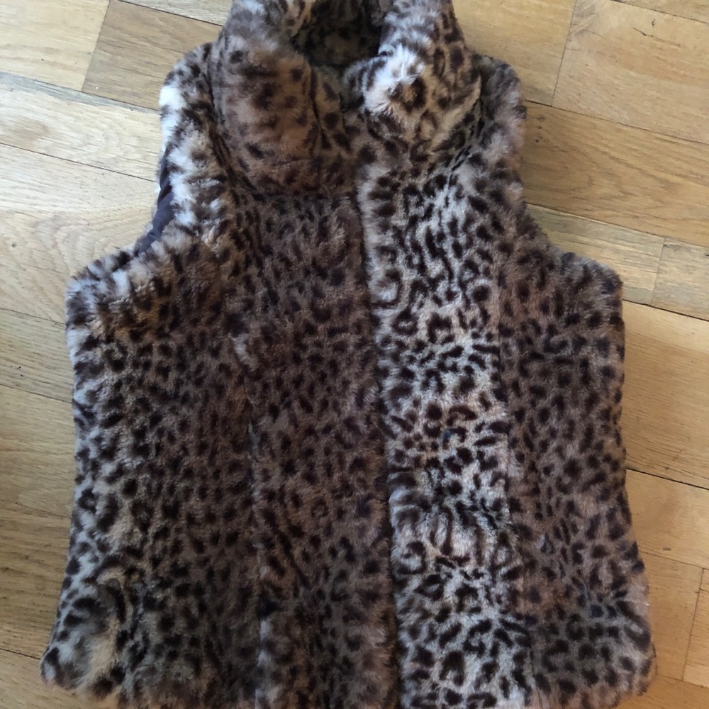 Kids size 12 C&C California Animal Print Vest